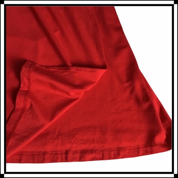 Velvet Torch | Red Spaghetti Strap Slip Dress | M - Picture 6 of 8